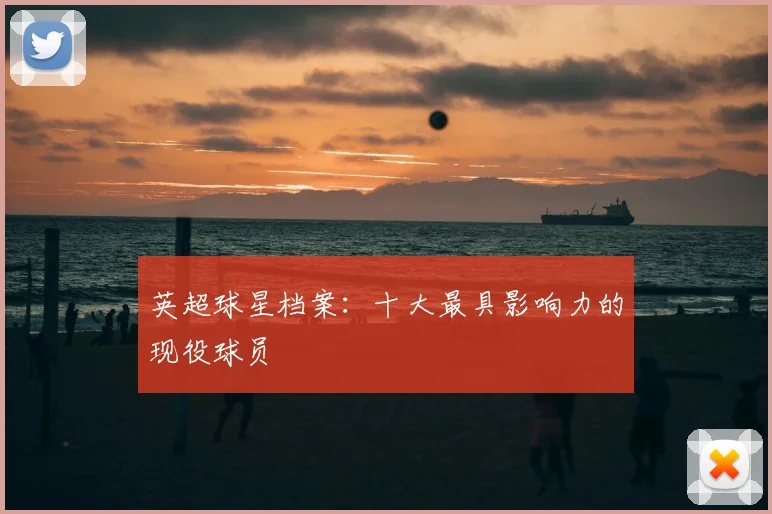 英超球星档案：十大最具影响力的现役球员